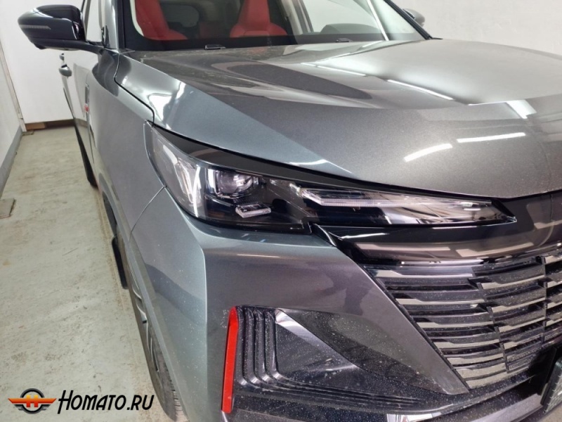 Накладки на фары для Changan CS55 Plus 2022+ | 2 штуки, декор