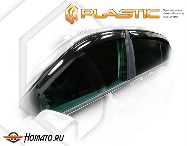 Дефлекторы ветровики Renault Megane 2 седан 2006-2009