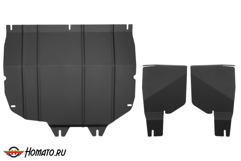 Защита картера и КПП для CHERY TIGGO 7 PRO (20-) 1,5 бен. AT FWD / сталь 2 мм | NLZ