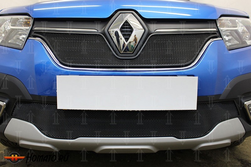 Защита радиатора для Renault Logan Stepway 2018+ | Стандарт