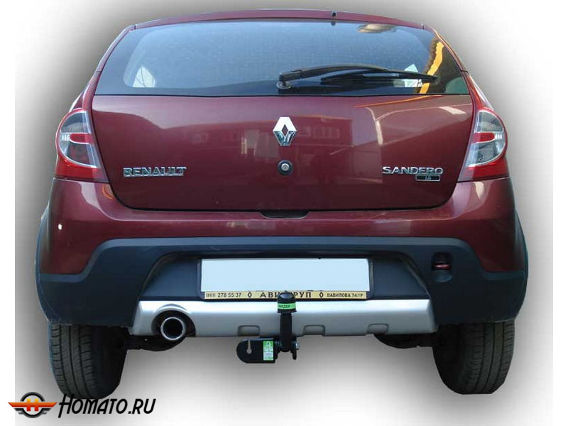 Фаркоп RENAULT SANDERO STEPWAY (B90) 2009-2014 | шар A | Лидер Плюс | R110-A