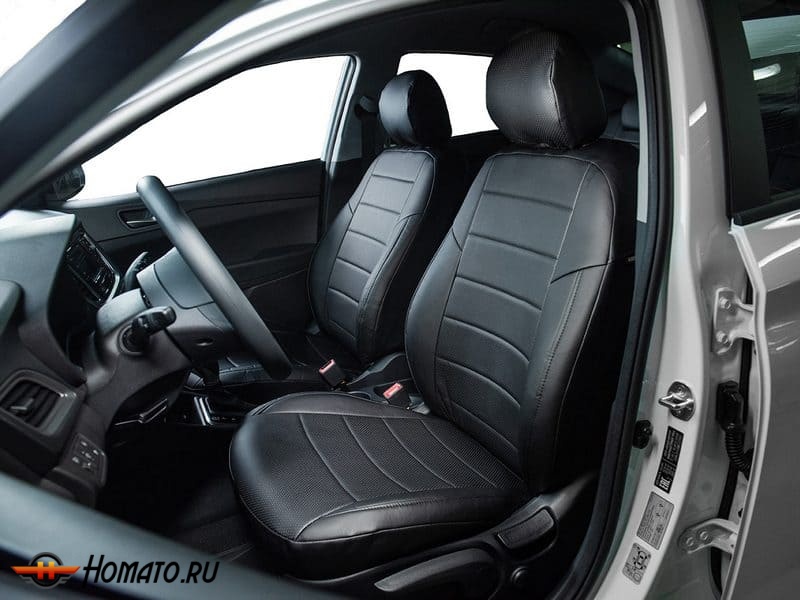 Чехлы на сиденья Land Rover Freelander II 2006-2014 | экокожа, Seintex