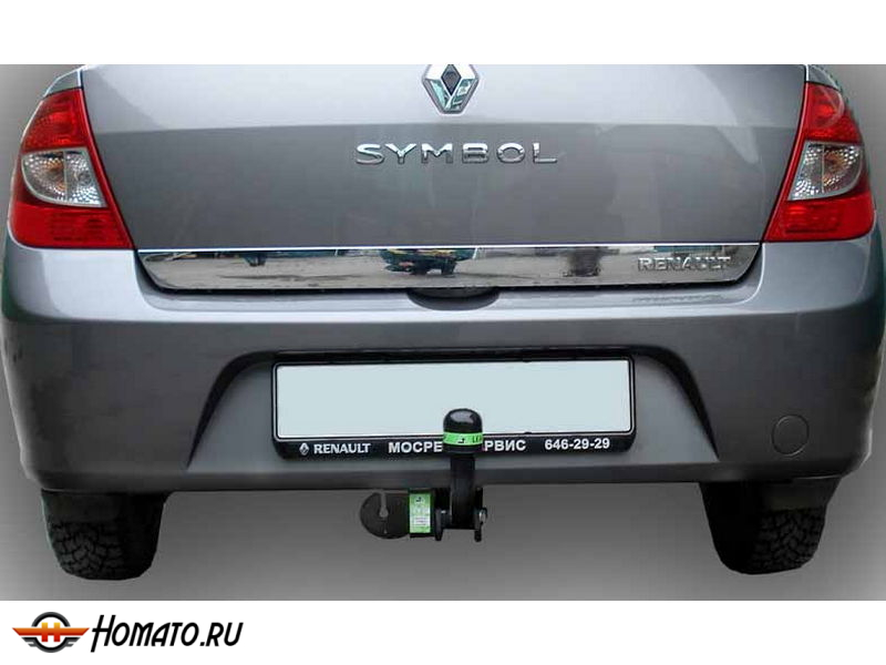 Фаркоп RENAULT SYMBOL (седан) 2008- | шар A | Лидер Плюс | R109-A