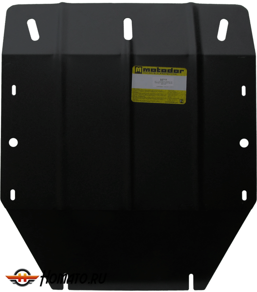 Защита картера Volkswagen Touareg 2010-2015 | двигатель, 2 мм, сталь | MOTODOR | 02711