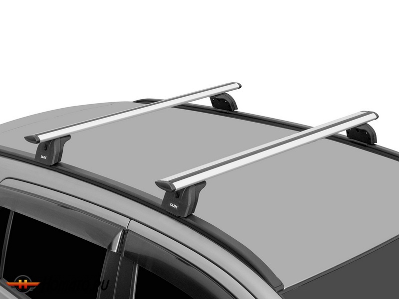 Багажник на крышу Ford Explorer 5 2015-2019 рестайл | в штатные места на низких рейлингах | LUX БК-2