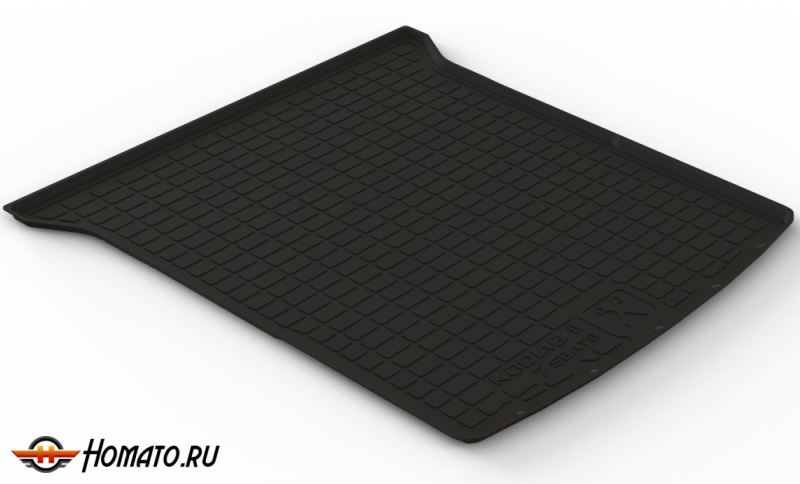 Коврик в багажник Шкода Кодиак 2 2024+ | 7 мест | Seintex