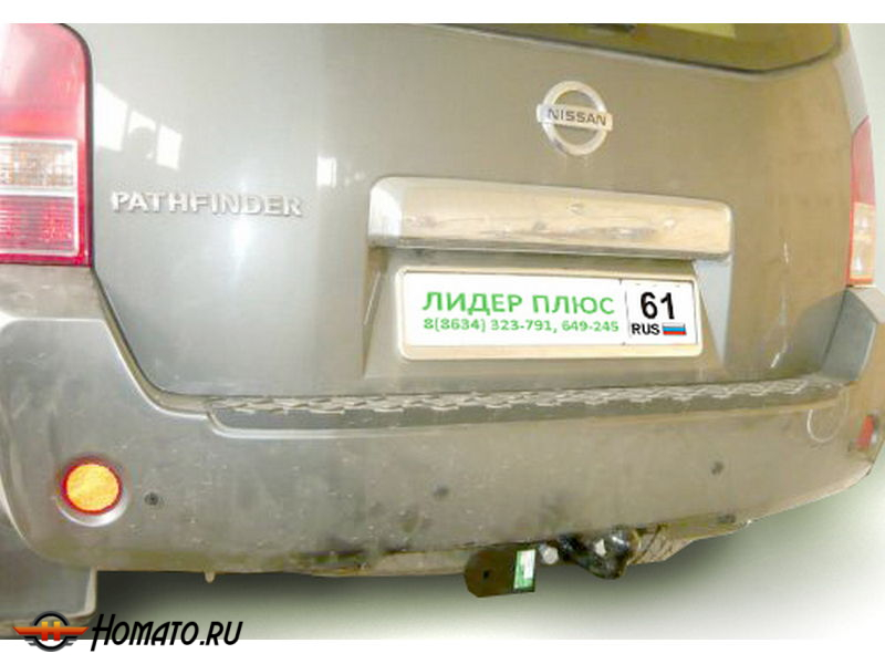 Фаркоп NISSAN PATHFINDER (R51) 2004-2014 | шар F - кованый | Лидер Плюс | N108-F