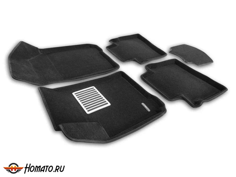 3D коврики для Омода S5 седан | LUX: 5 слоев