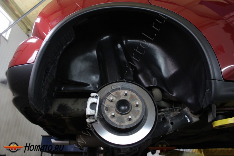 Подкрылки задние для Nissan Juke 2010+ | глянец