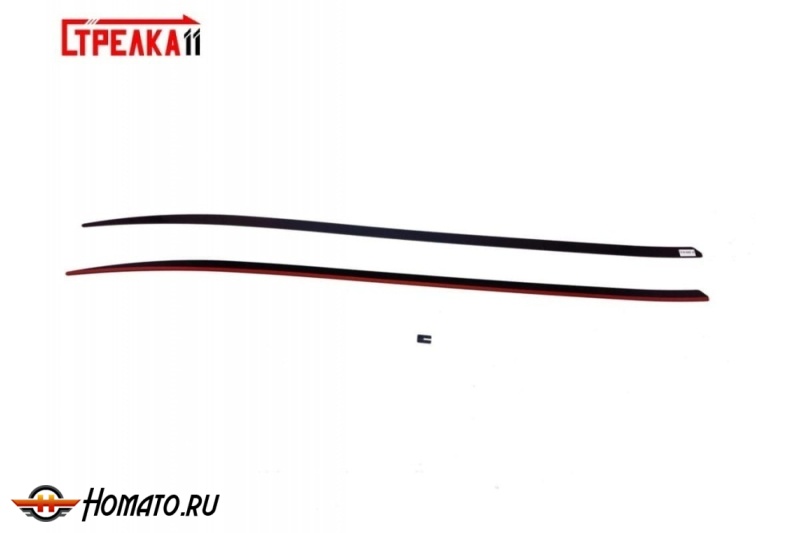 Премиум водостоки дефлекторы лобового стекла Toyota Camry 50 2012-2018