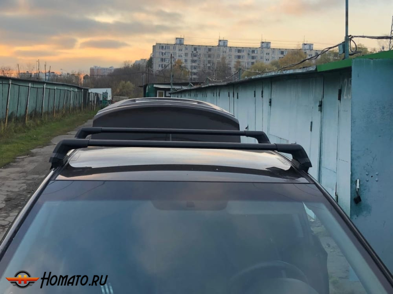 Багажник на крышу Lada XRAY | за дверной проем | LUX СITY