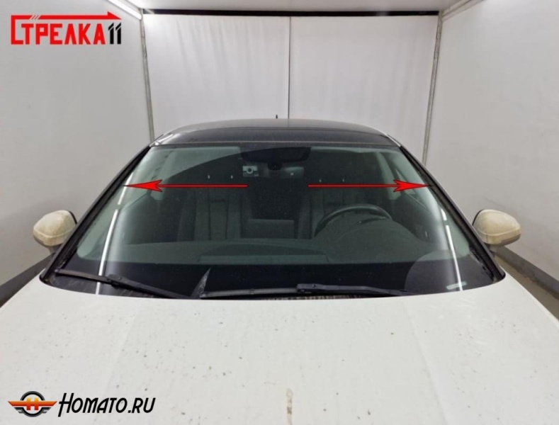 Премиум водостоки дефлекторы лобового стекла Audi A5 (F5) 2016-2022