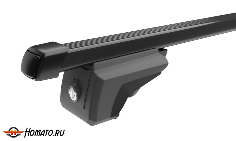 LUX ТРЭК-1 | Багажник на классические рейлинги | 130 см