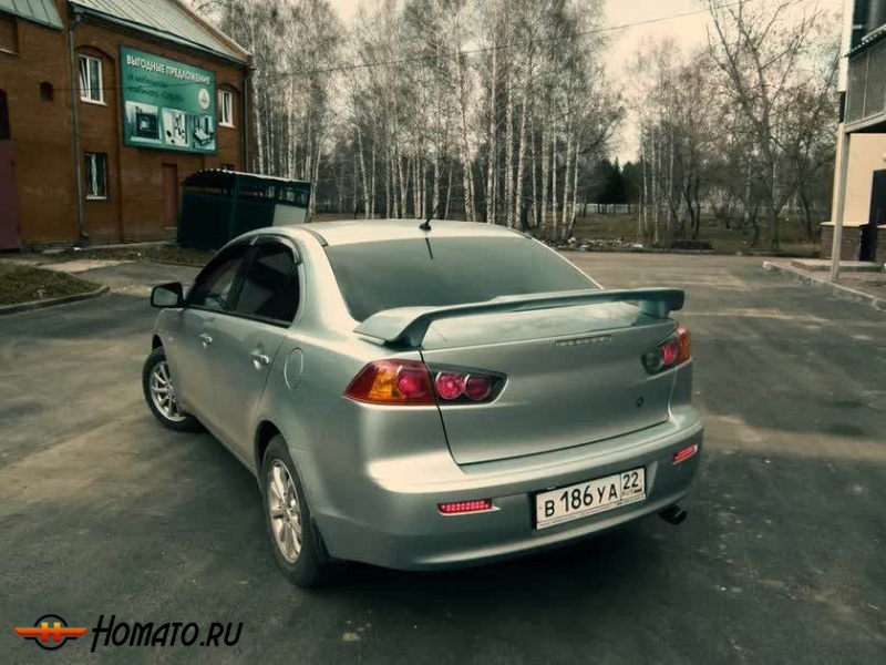 Дефлекторы окон Mitsubishi Lancer X 2007+ | Cobra