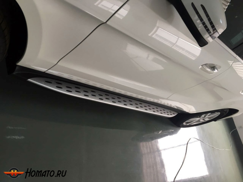 Пороги ОЕМ для Mercedes GL-class (X166) 2012-2015