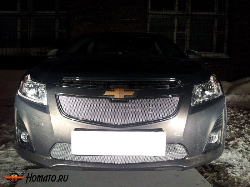 Защита радиатора для Chevrolet Cruze (2013-2015) рестайл | Стандарт