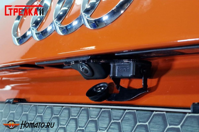 Защита задней камеры Audi Q3 (F3) 2019+
