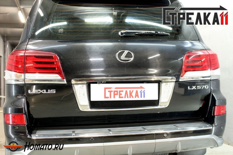 Защита задней камеры LEXUS LX 570 2012-2015 (рестайлинг)