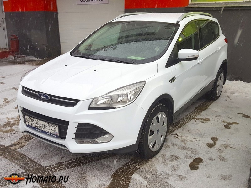 Рейлинги OEM-style на Ford Kuga 2013+/2017+ | серебристые