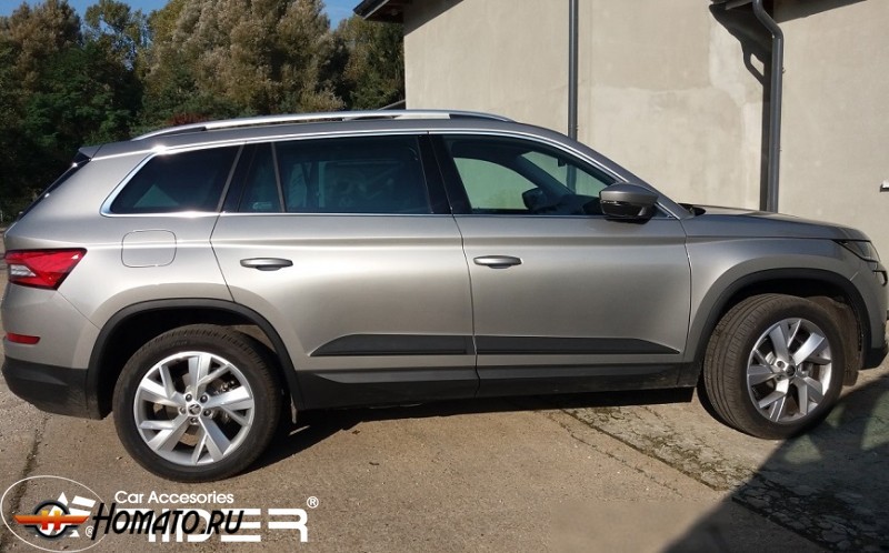 Боковые молдинги на двери для Skoda Kodiaq 2017+ | Rider F-57