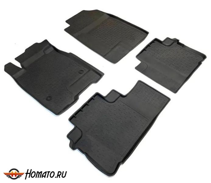 Резиновые коврики Haval M6 2023+ | с высокими бортами | Seintex