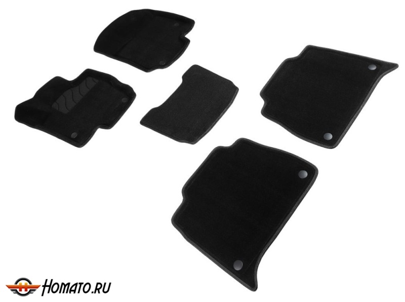 3D коврики Mercedes GLE II (V167) 2018- | Премиум | Seintex