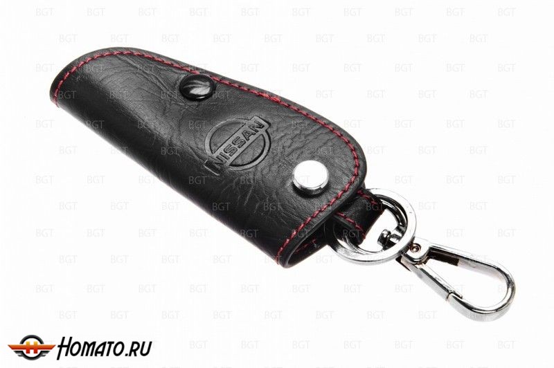Брелок «кожаный чехол» для ключа зажигания Nissan мод. «вар.1»