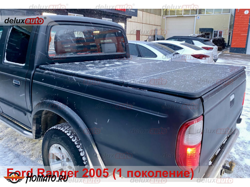 Крышка кузова Mazda BT-50 2006-2011 | H3, 3 секции, алюминий