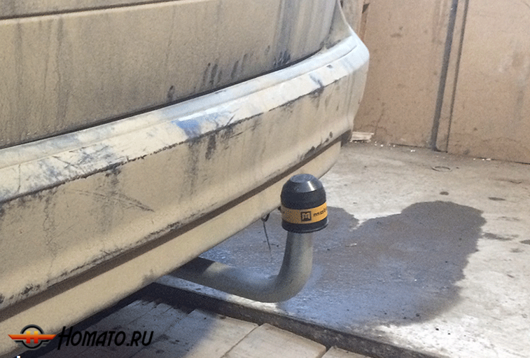 Фаркоп Ford Focus 2008-2010 | шар A - оцинкованный, нагрузка 75/1700 | MOTODOR | 90708-A