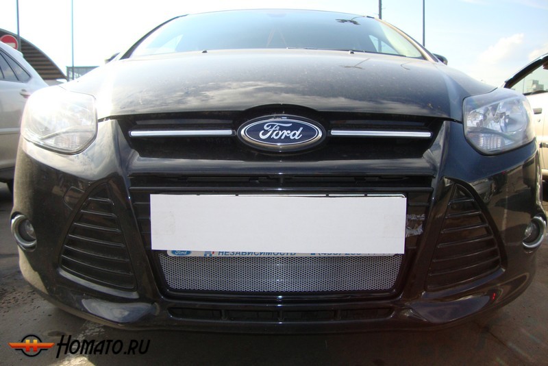 Защита радиатора для Ford Focus 3 (2011-2014) дорестайл | Стандарт