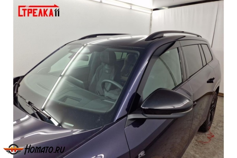 Премиум водостоки дефлекторы лобового стекла Volkswagen Teramont PRO