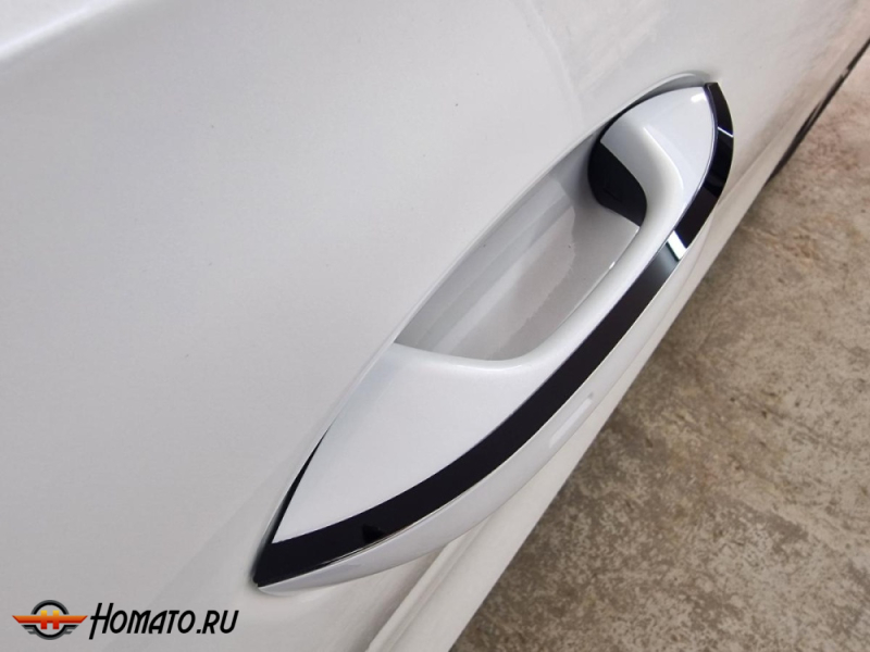 Накладки на ручки дверей для Фольксваген Тавендор | 4 штуки, декор