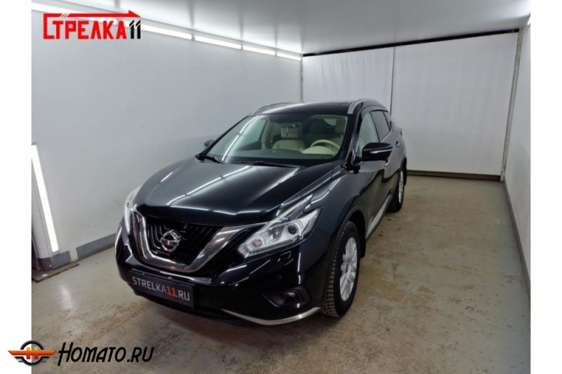 Дефлекторы Ниссан Мурано Z52 2016-2024 | премиум, плоские, 2D
