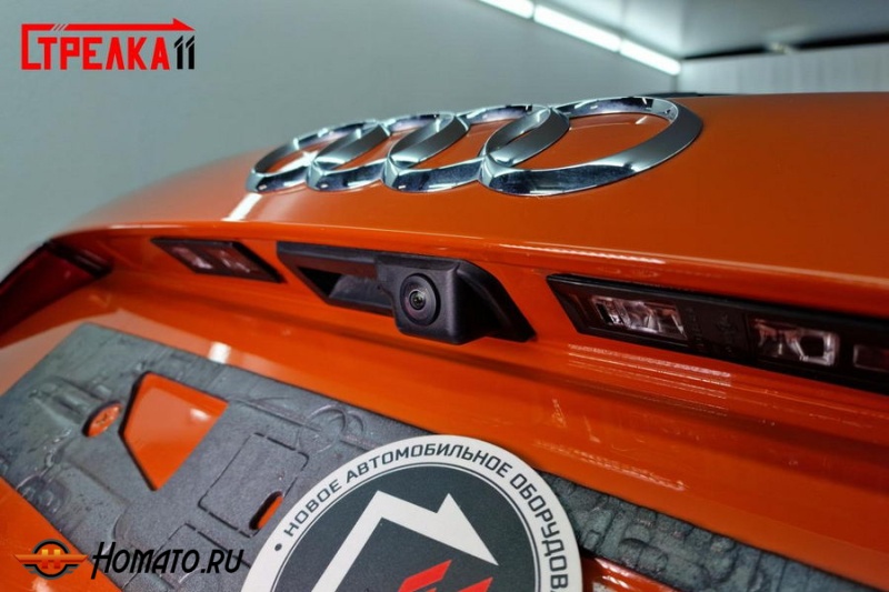 Защита задней камеры Audi Q3 (F3) 2019+