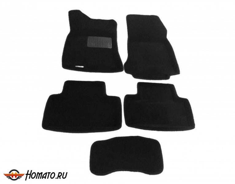 3D коврики для Мерседес ГЛБ 247 2020+ | BUSINESS: 4 слоя