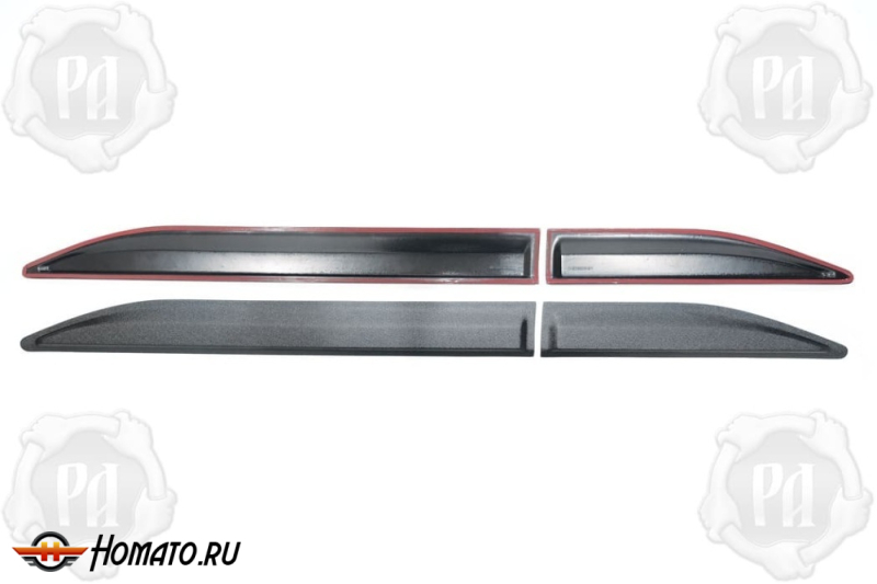 Молдинги на двери для Haval Jolion 2021+/2024+ | шагрень