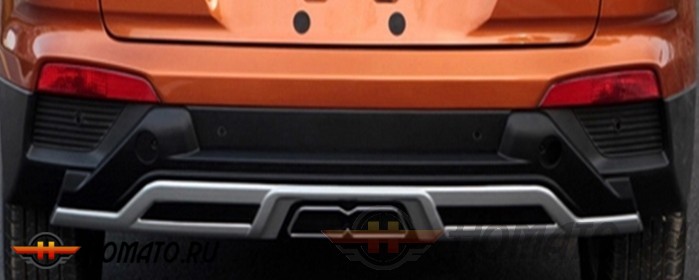 Накладка на передний и задний бампер для Hyundai Creta (ix25) 2015+