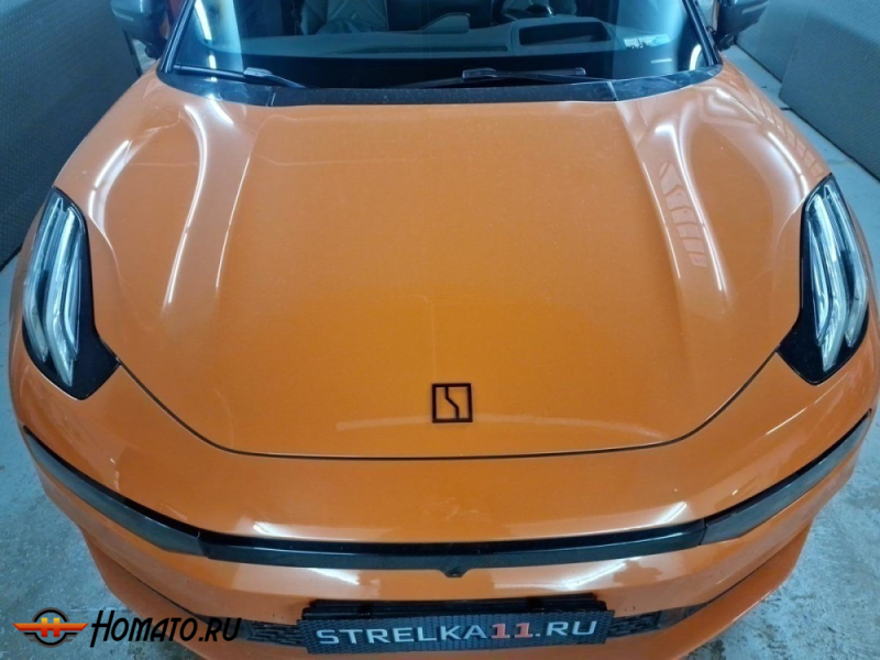 Накладки на передний логотип для Zeekr 001 | декор