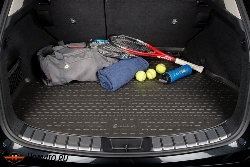 Коврик багажника для BMW X6 2015- с адаптивной крепёжной системой груза / БМВ Х6
