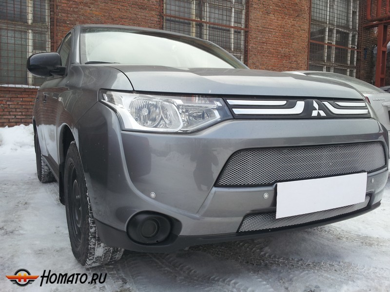 Защита радиатора для Mitsubishi Outlander (2012-2014) | Стандарт