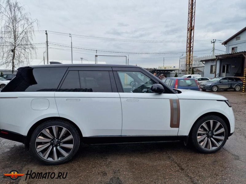 Накладки на кузов для Range Rover 5 2022+ | 8 штук, декор