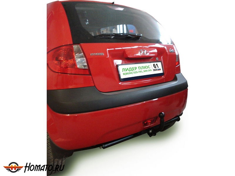 Фаркоп HYUNDAI GETZ (TB) (хетчбек) 2002-2011 | шар A | Лидер Плюс | H207-A