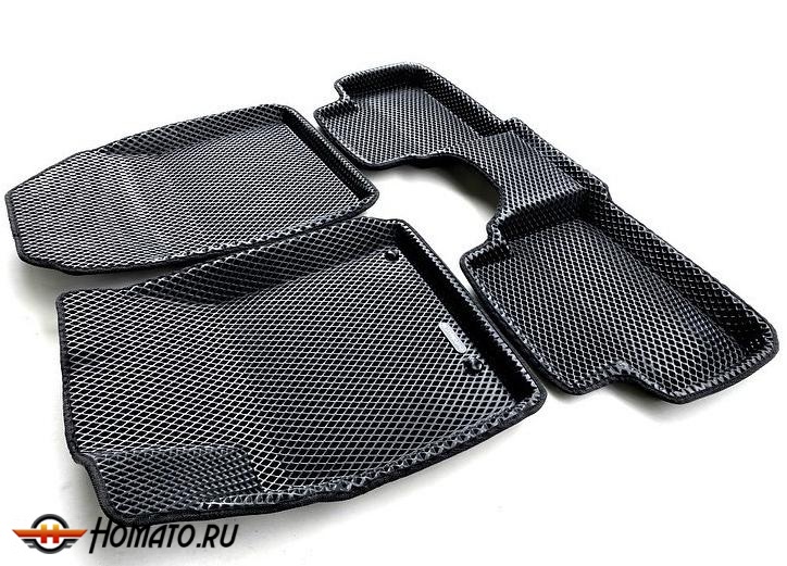 3D EVA коврики Лексус ЛХ 570 | с бортами