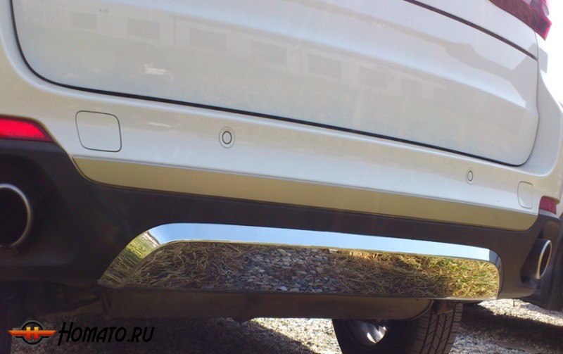 Комплект накладок переднего и заднего бамперов для BMW X5 "13-