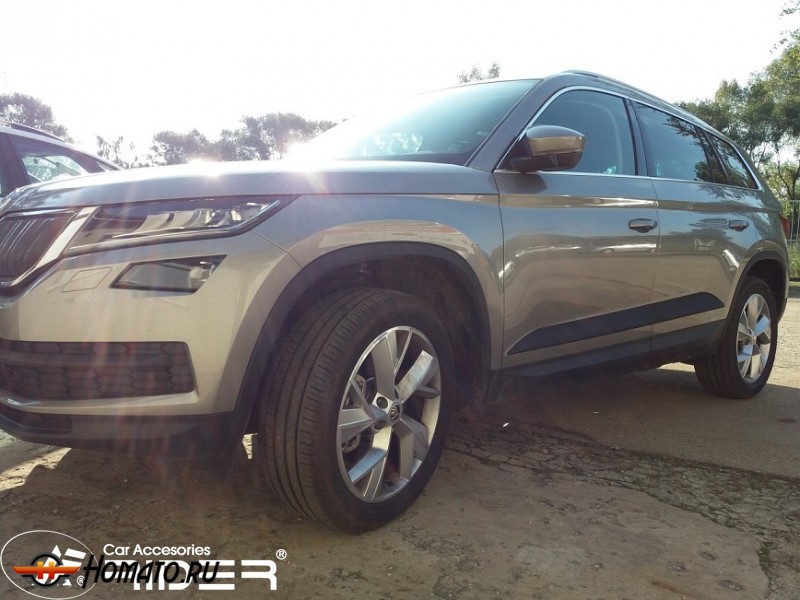 Боковые молдинги на двери для Skoda Kodiaq 2017+ | Rider F-57