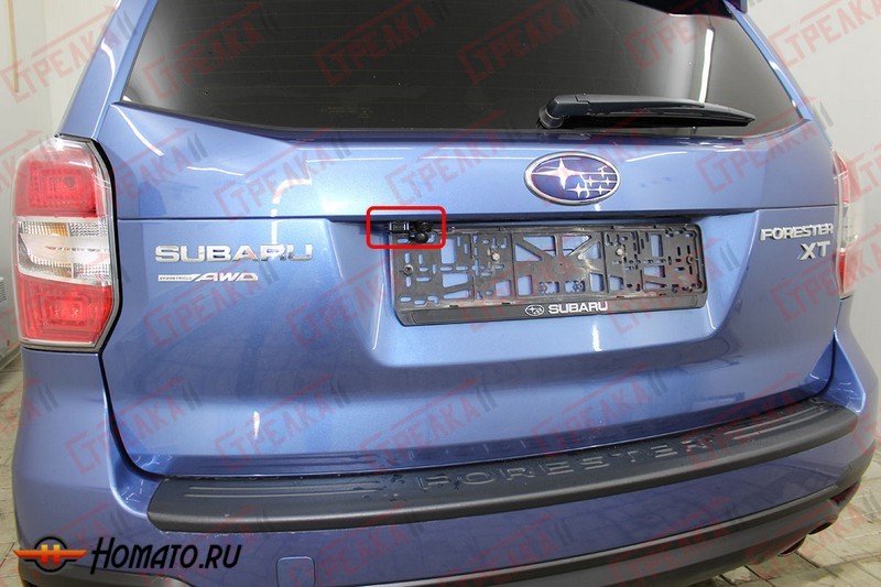 Защита задней камеры для Subaru Forester SJ (2013-2016) дорестайл