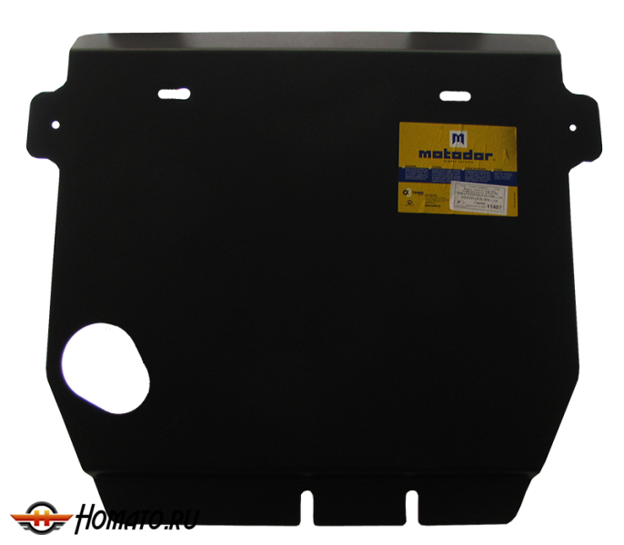 Защита картера Infiniti QX 56 2010-2014 | двигатель + КПП + раздатка, 3 мм, сталь | MOTODOR | 11407