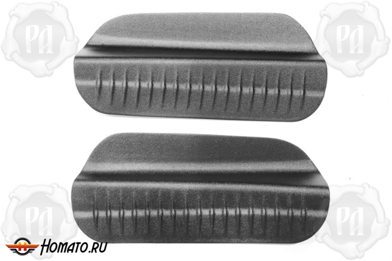 Накладки на пороги задних арок Форд Фокус 3 2011-2020 | шагрень