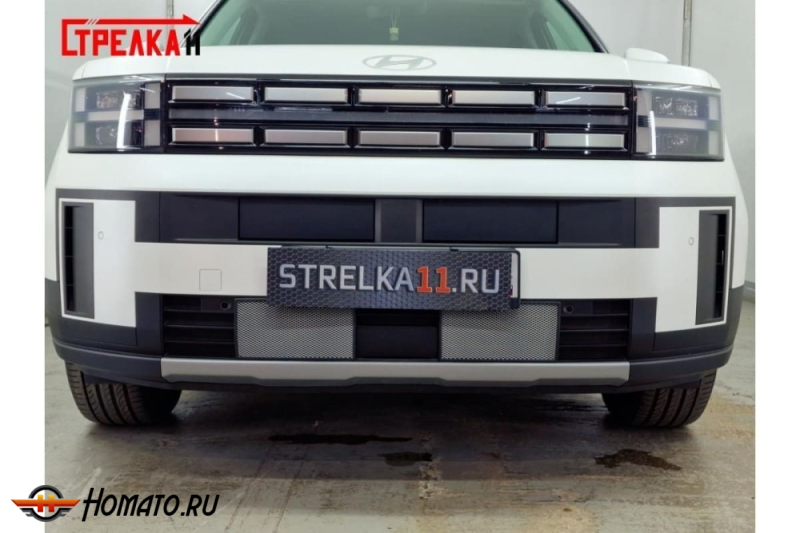 Защита радиатора для Hyundai Santa Fe 5 (MX5) 2024+ | Стандарт