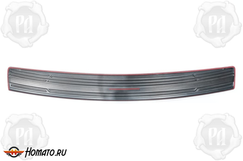 Накладка на задний бампер Haval H5 2023+ | шагрень